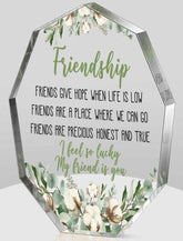 Friendship Acrylic Plaque